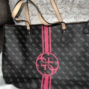 Guess weekender bag.